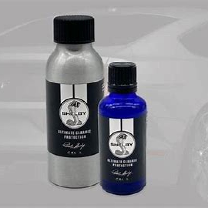 Award Winning Shelby ceramic coating 50ml 1-2 car coverage, Inc Applicator pad