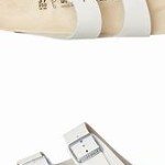 Birkenstock Arizona BS Size 10 Womens White Sandals