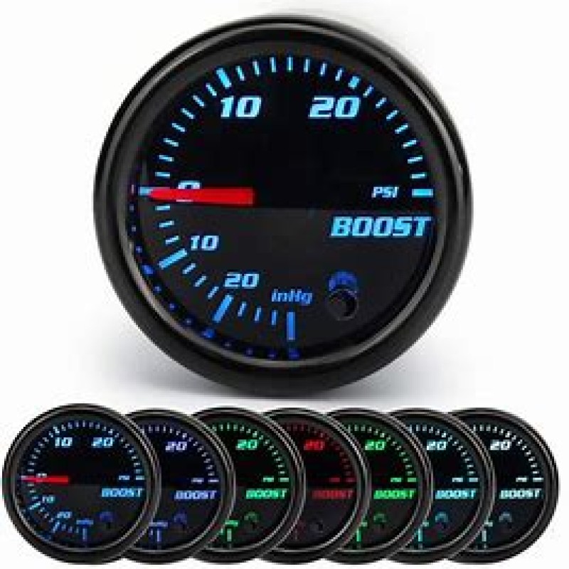 Dual Stage Electronic Boost Controller Kit 0-30 PSI w/ Boost Gauge & Gauge Pod