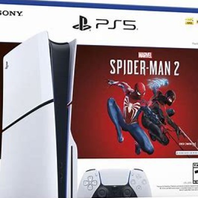 PS5 PlayStation 5 Digital Console Slim 🕸️ Spider-Man 2 🕷️ Bundle 1TB SSD