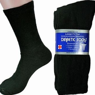 5~20 Dozens Wholesale Lots Men Women Diabetic Crew Socks Size 9-11 10-13 13-15