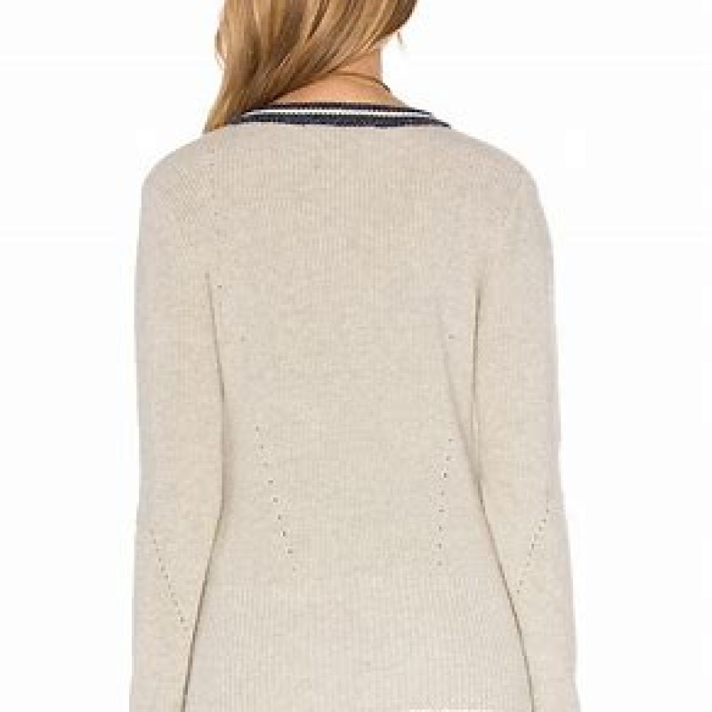 MAISON SCOTCH Lace Up Pullover Nomadic Dreamers Sweater