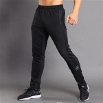 3 PACK: Men's Fleece Lined Slim Fit Casual Tech Jogger Sweatpants Zipper Pockets