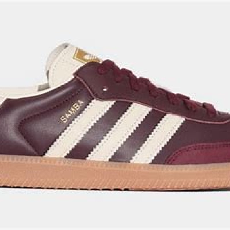 adidas Originals Samba OG Maroon Cream White Women's Size ID0477