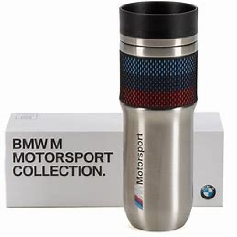 New~ Original BMW M Motorsport Thermo Mug Stainless Steel 80235A0A719