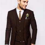 Men's Slim Fit Suit Various Colors with Vest - Wedding Suit Jacket